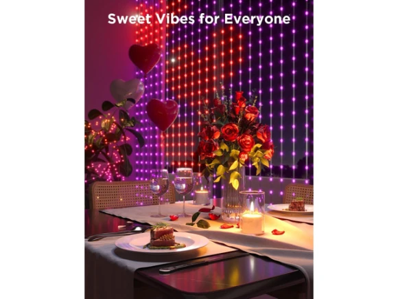 RGBIC Curtain Lights — Smart Outdoor Lighting, Govee