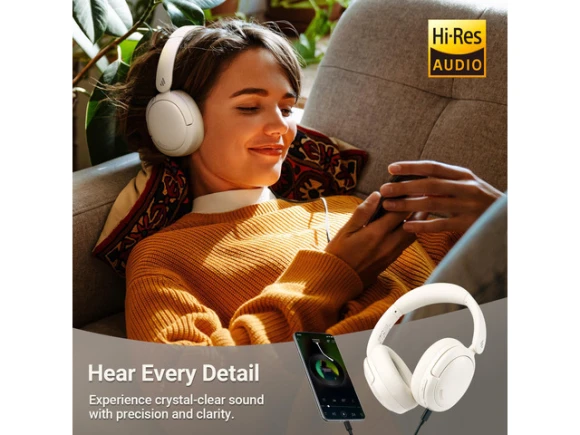 V80 Hybrid Active Noise Cancelling True Wireless Bluetooth Over-Ear Headphones — Wireless Earbuds, EDIFIER