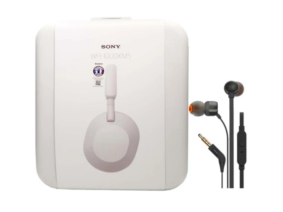 Noise-canceling wireless over-ear headphones — Wireless Earbuds, Sony