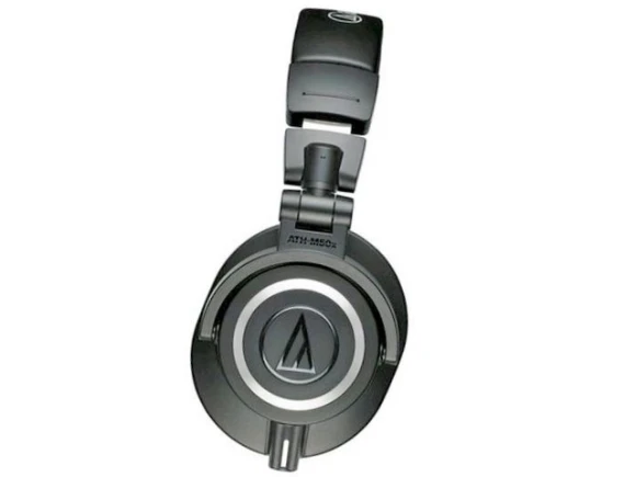 Professional Studio Monitor Headphones, Over-Ear, Black — Wireless Earbuds, Audio Technica