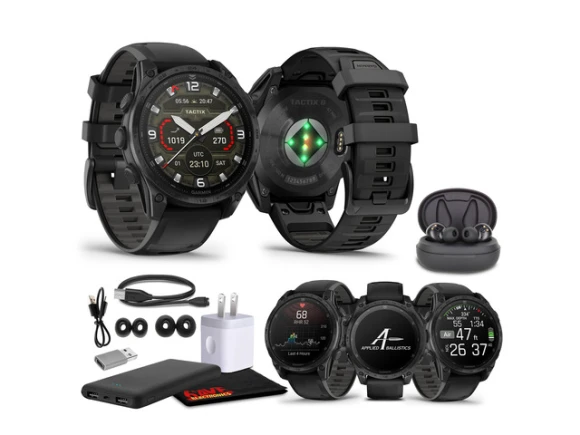 47 mm GPS Smartwatch with Applied Ballistics Ultralight Solver — Smart Watch, Garmin
