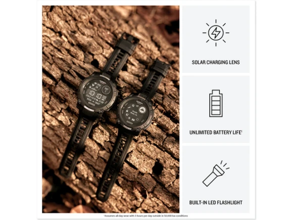 50mm Smartwatch and Wireless Earbuds Bundle — Smart Watch, Garmin