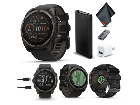 51 mm Solar Smart Watch — Smart Watch, Garmin