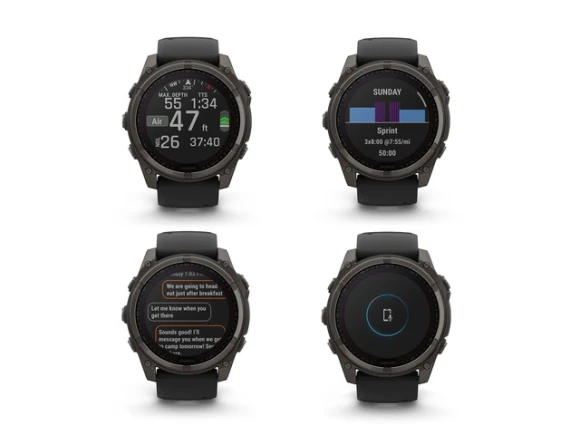 51 mm Solar Smart Watch — Smart Watch, Garmin