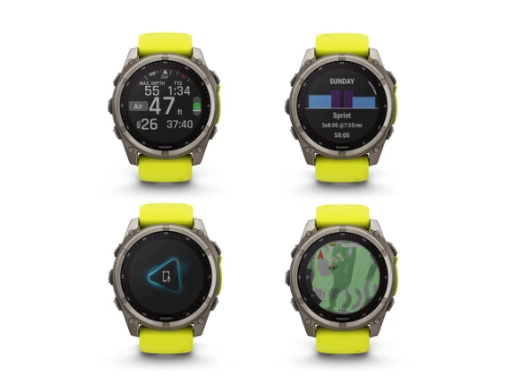 51 mm Solar Smart Watch — Smart Watch, Garmin