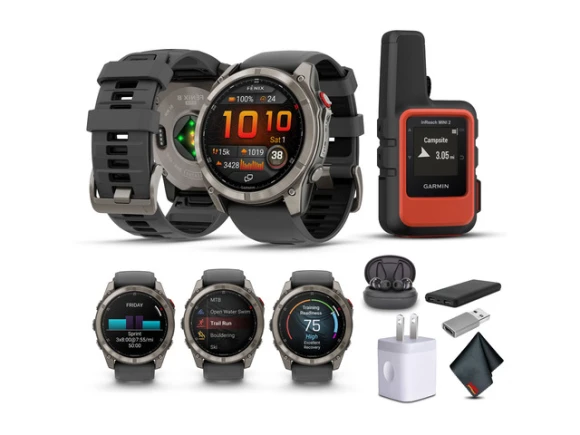 51mm GPS smartwatch with inReach Mini 2 Satellite Communicator — Smart Watch, Garmin