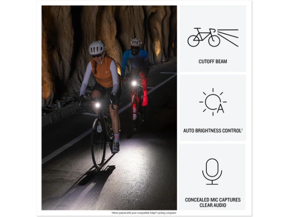 Bicycle Headlight Camera — Smart Bike Light, Garmin