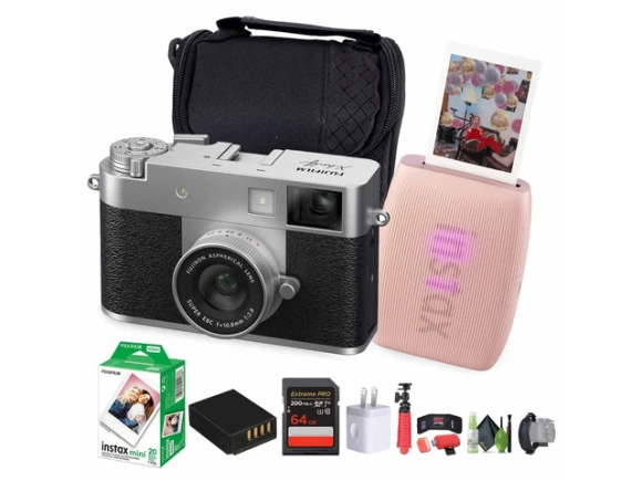 Camera Kit with Smartphone Printer — Digital Cameras & Camcorders, Fujifilm