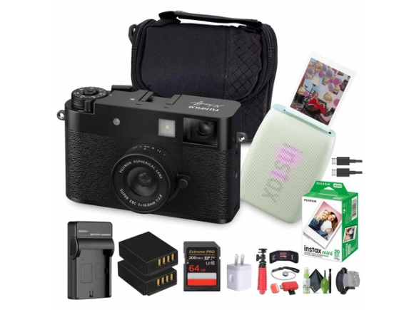 Digital Camera Kit with Smartphone Printer — Digital Cameras & Camcorders, Fujifilm