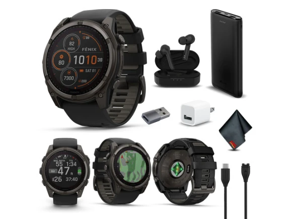 fenix 8 Solar Sapphire 51mm Smart Watch — Smart Watch, Garmin