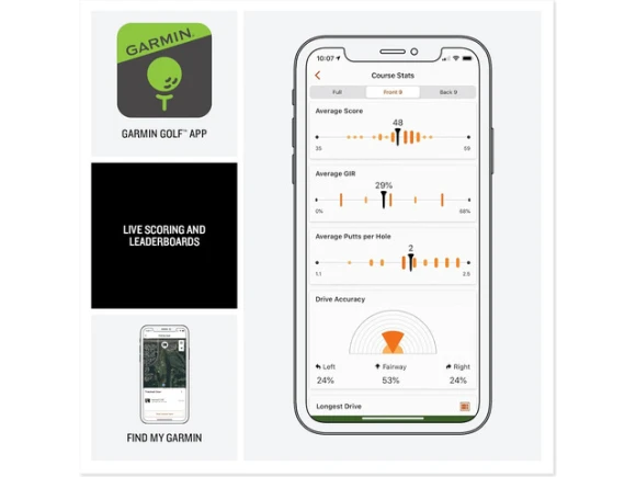 GPS Golf Smartwatch — Smart Watch, Garmin