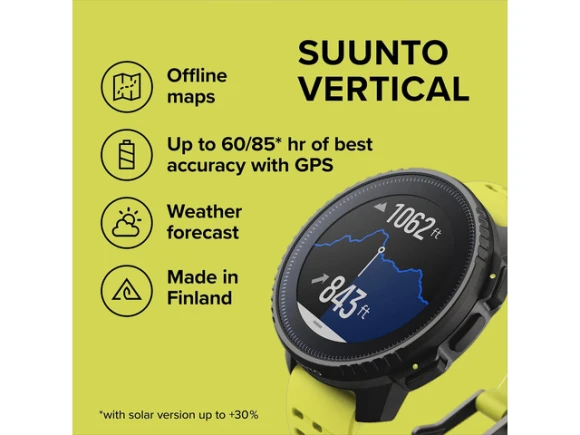 GPS watch, Vertical — Smart Watch, Suunto