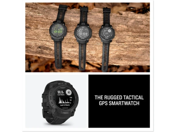 Instinct 3 45mm Solar Tactical Edition Smart Watch — Smart Watch, Garmin