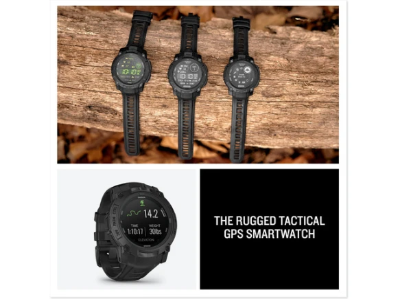 Instinct 3 Tactical Edition Smart Watch, 50mm — Smart Watch, Garmin