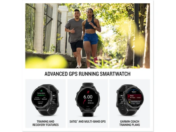 Smart Watch 47MM Black — Smart Watch, Garmin