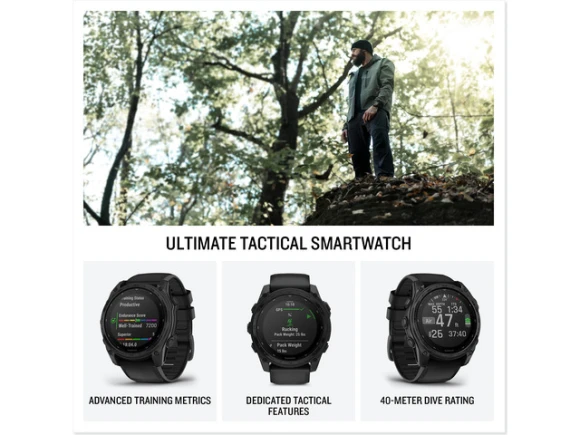 tactix 8 51mm GPS smartwatch — Smart Watch, Garmin