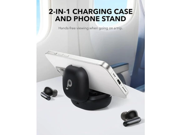 Adaptive Noise Cancelling Earbud Headphones — Wireless Earbuds, Anker