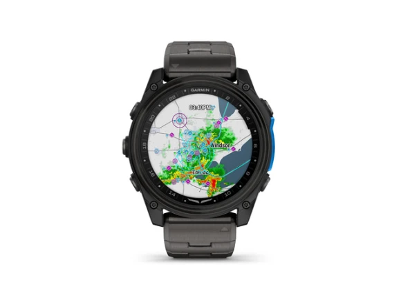 Aviator Smartwatch, 51 mm, Carbon Gray — Smart Watch, Garmin