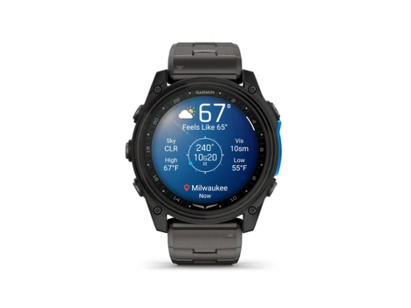 Aviator Smartwatch, 51 mm, Carbon Gray — Smart Watch, Garmin