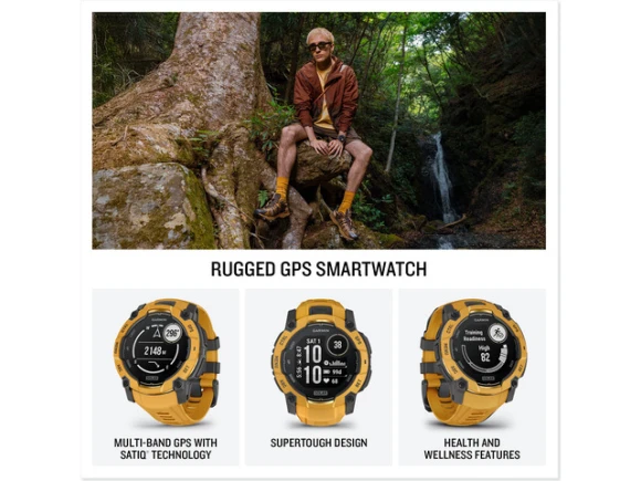 Instinct 3 Solar Smartwatch — Smart Watch, Garmin