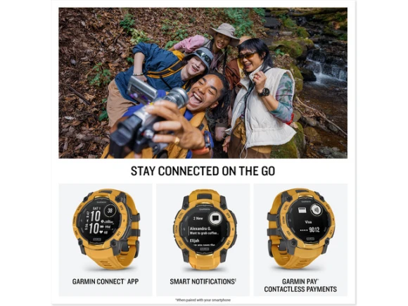 Instinct 3 Solar Smartwatch — Smart Watch, Garmin