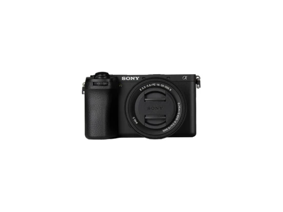 Interchangeable-Lens Camera with Zoom Lens — Digital Cameras & Camcorders, Sony
