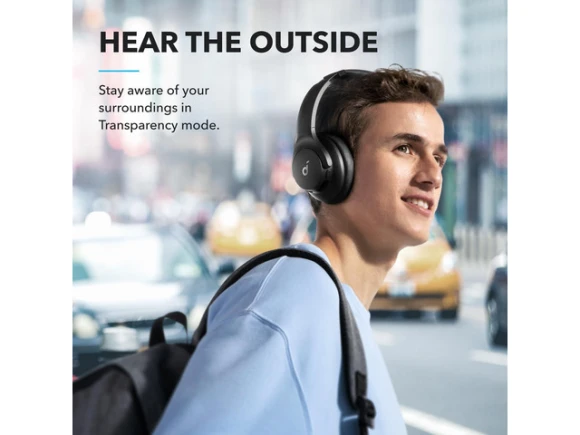 Over-Ear Wireless Bluetooth Headphones — Wireless Earbuds, Soundcore