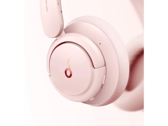 Pink Over-Ear Headphones — Wireless Earbuds, Soundcore