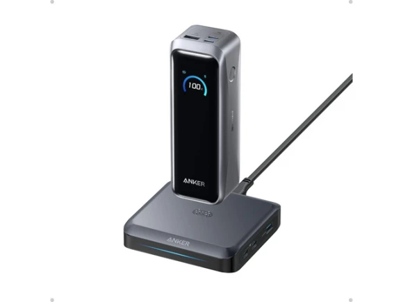 Portable Charger with Charging Base — Power Bank, Anker