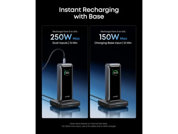 Power Bank and Charging Base — Power Bank, Anker