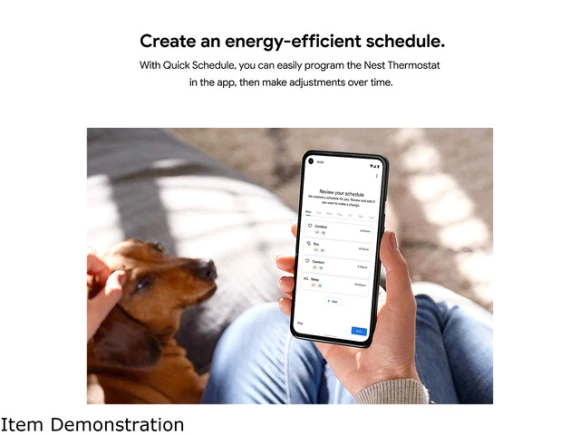 Thermostat — Smart Thermostat, Google