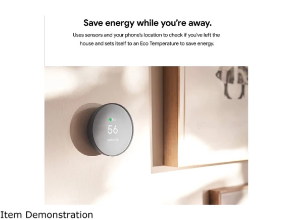 Thermostat — Smart Thermostat, Google
