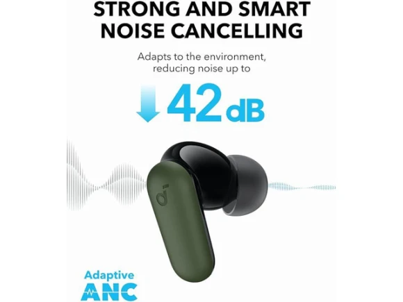 Wireless Earbuds, Green — Wireless Earbuds, Anker
