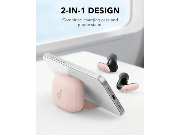 Wireless Earbuds with 2-in-1 Case and Phone Stand — Wireless Earbuds, Soundcore