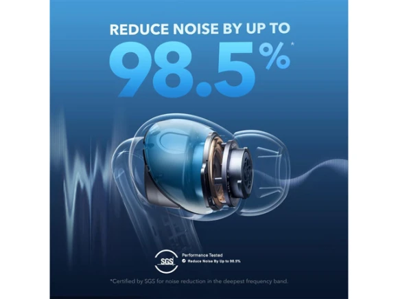 Wireless Noise-Cancelling Earbuds — Wireless Earbuds, Soundcore