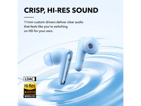 Wireless Noise-Cancelling Earbuds — Wireless Earbuds, Soundcore