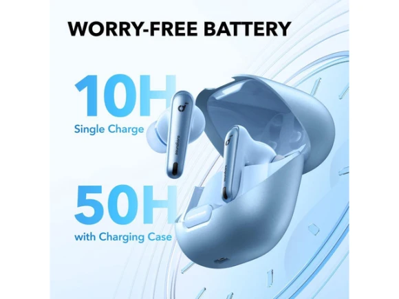 Wireless Noise-Cancelling Earbuds — Wireless Earbuds, Soundcore