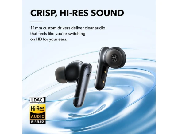 Wireless Noise-Cancelling Earbuds — Wireless Earbuds, Soundcore