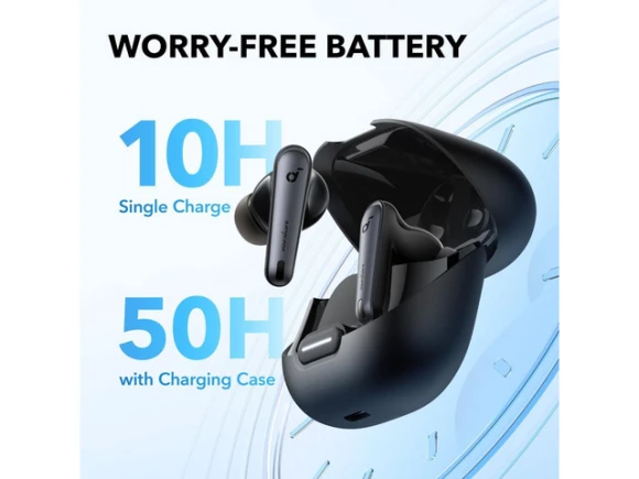 Wireless Noise-Cancelling Earbuds — Wireless Earbuds, Soundcore