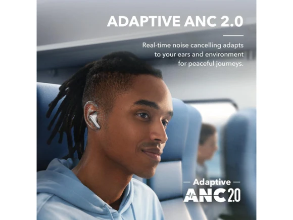 Wireless Noise-Cancelling Earbuds — Wireless Earbuds, Soundcore