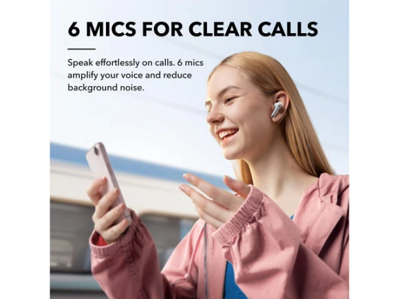 Wireless Noise-Cancelling Earbuds — Wireless Earbuds, Soundcore
