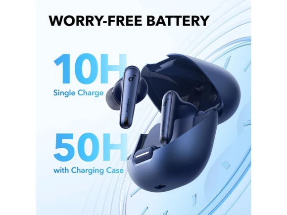 Wireless Noise-Cancelling Earbuds — Wireless Earbuds, Soundcore