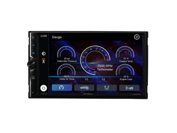 2-DIN Multimedia Receiver — Car Infotainment System, JENSEN