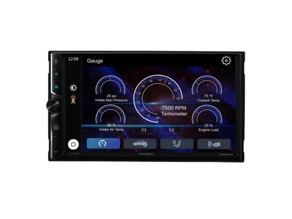 2-DIN Multimedia Receiver — Car Infotainment System, JENSEN