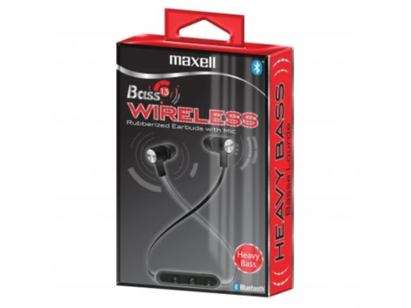 Bass13 Bluetooth Earbuds — Wireless Earbuds, Maxell