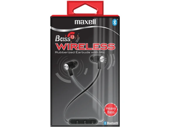 Bass13 Bluetooth Earbuds — Wireless Earbuds, Maxell