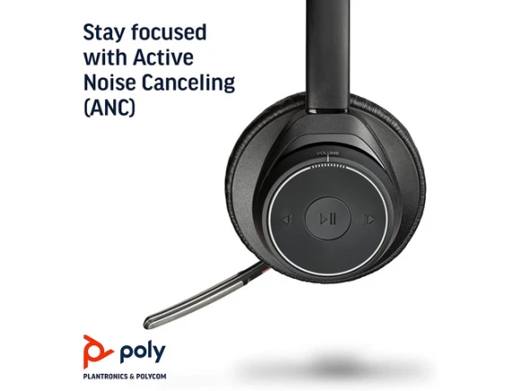 Bluetooth Stereo Headset with Charge Stand — Wireless Earbuds, Plantronics