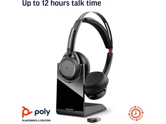 Bluetooth Stereo Headset with Charge Stand — Wireless Earbuds, Plantronics