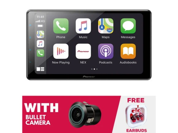Digital Media Receiver with Bullet Backup Camera — Car Infotainment System, Pioneer