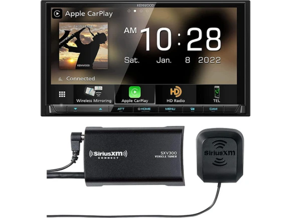 Digital Media Receiver with DRV-N520 Camera — Car Infotainment System, KENWOOD